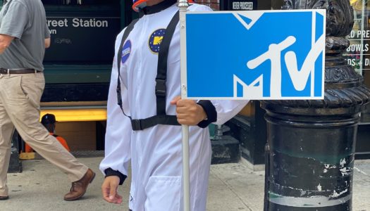 Pop-Up Events Return to NYC with Masked-Up Man on the Moon